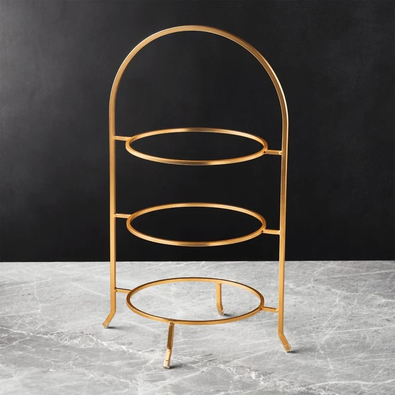 Cambridge Gold 3-Tier Stand