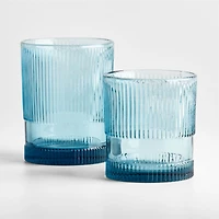 Camden 9.8-Oz. Fluted Double Old-Fashioned Glass