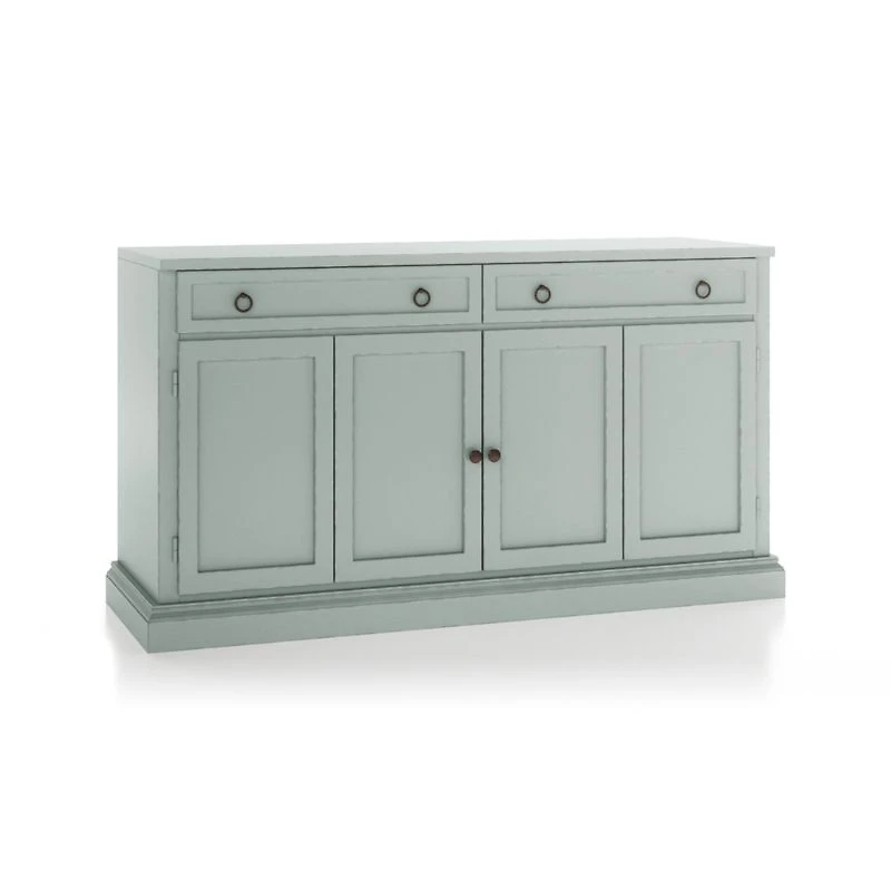 Cameo 64" Blue Grey Modular Storage Media Console