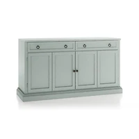Cameo 64" Blue Grey Modular Storage Media Console