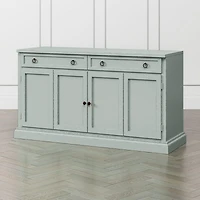 Cameo 64" Blue Grey Modular Storage Media Console