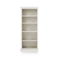 Cameo Dama Open Bookcase with Left Crown