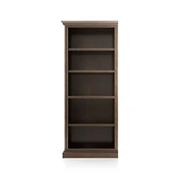 Cameo Pinot Lancaster Open Bookcase with Left Crown