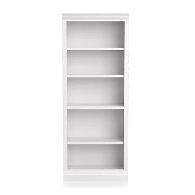 Cameo White Middle Open Bookcase