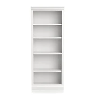 Cameo White Middle Open Bookcase