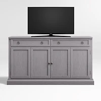 Cameo 62" Dove Grey Storage Media Console