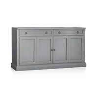 Cameo 62" Grey Modular Storage Media Console
