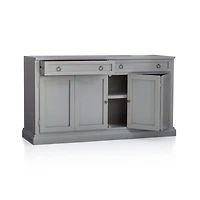 Cameo 62" Grey Modular Storage Media Console