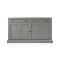 Cameo 62" Grey Modular Storage Media Console