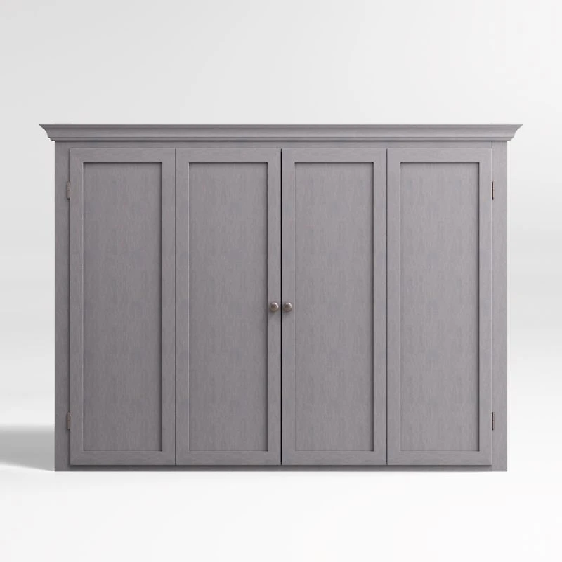 Cameo Dove Grey Media Hutch