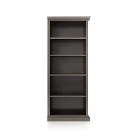 Cameo Grigio Open Bookcase with Right Crown