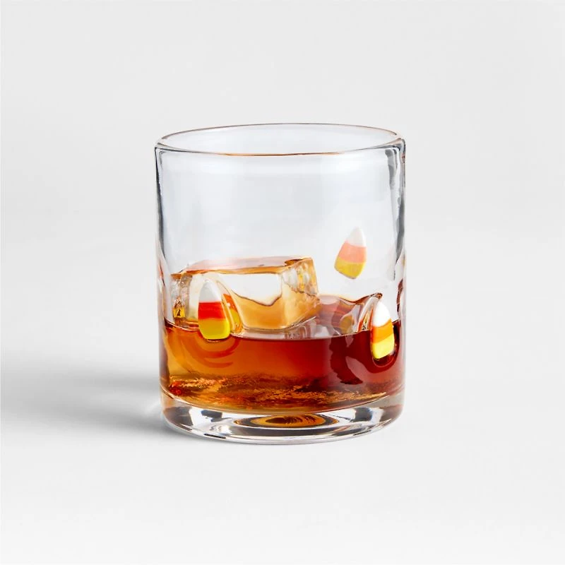 Candy Corn Icon 15-Oz. Double Old-Fashioned Glass