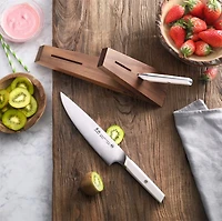 Cangshan Everest White 3-Piece Tai Knife Block Set