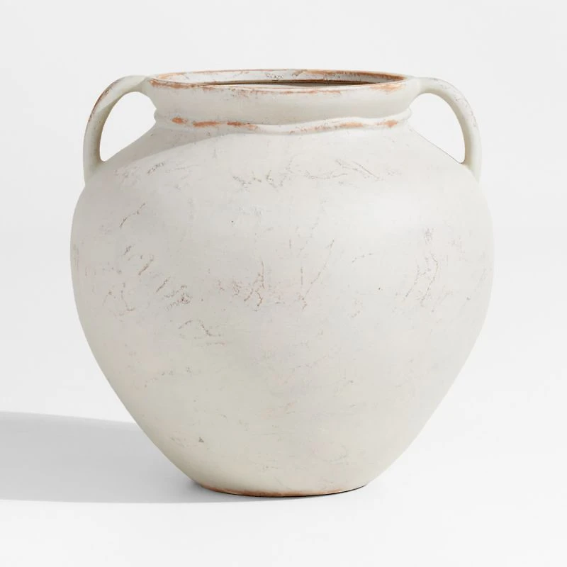 Cannes 18" Earthenware Indoor/Outdoor Planter by Laura Kim