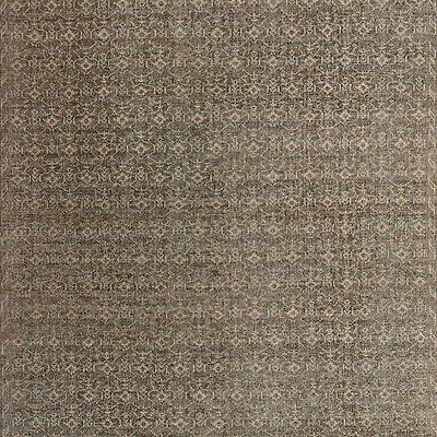 Cannes Wool Traditional Hand-Knotted Green Area Rug 10'x14'