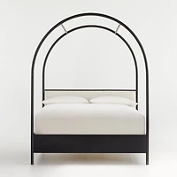 Canyon Queen Arched Canopy Bed with Upholstered Headboard by Leanne Ford