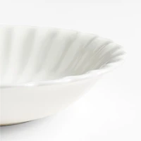 Capella White Bone China Small Bowls, Set of 8