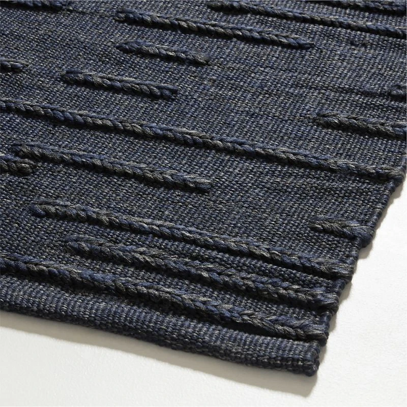 Capri Performance Indoor/Outdoor Blue Area Rug 6'x9'
