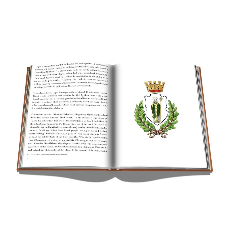 "Capri Dolce Vita" Travel Photography Book by Assouline Publishing