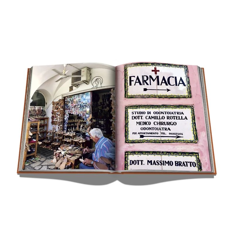 "Capri Dolce Vita" Travel Photography Book by Assouline Publishing