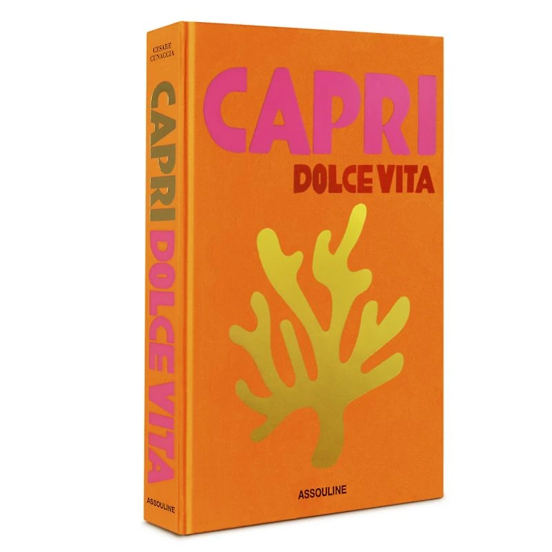 "Capri Dolce Vita" Travel Photography Book by Assouline Publishing