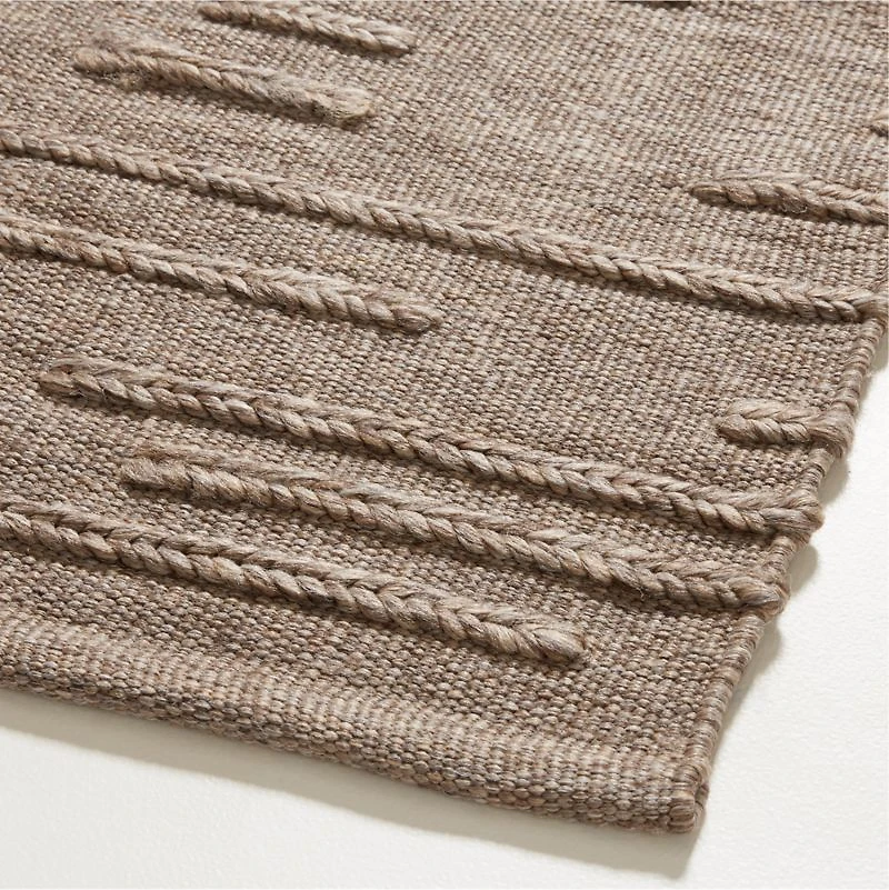 Capri Performance Indoor/Outdoor Dark Caramel Brown Area Rug 8'x10'
