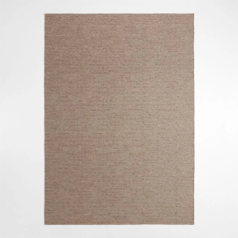 Capri Performance Indoor/Outdoor Dark Caramel Brown Area Rug 8'x10'