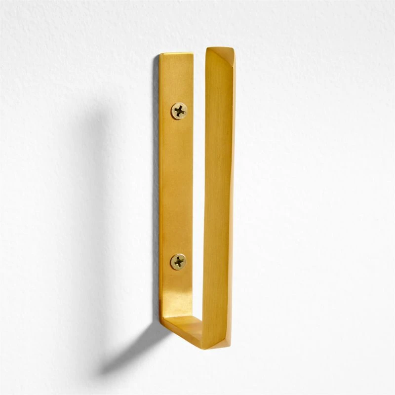 Captiare Triangle Brass Wall Hook