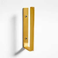 Captiare Triangle Brass Wall Hook