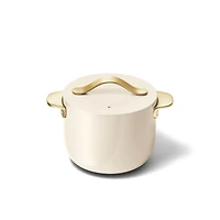 Caraway Cookware Plus Cream and Gold 2-Qt. Petite Cooker