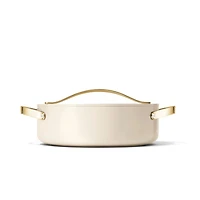 Caraway Cookware Plus Cream and Gold Stock Rondeau Pan