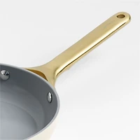 Caraway Cream and Gold 8" Mini Fry Pan