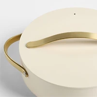Caraway Cookware Plus Cream and Gold Stock Rondeau Pan
