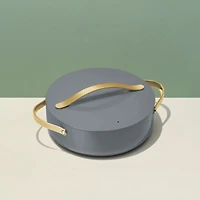 Caraway Cookware Plus Graphite and Gold Rondeau Pan