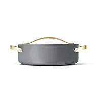 Caraway Cookware Plus Graphite and Gold Rondeau Pan