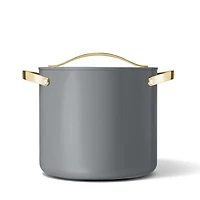 Caraway Cookware Plus Graphite and Gold Cookware 12-Qt. Stockpot with Lid