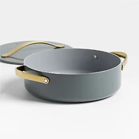 Caraway Cookware Plus Graphite and Gold Rondeau Pan