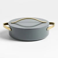 Caraway Cookware Plus Graphite and Gold Rondeau Pan