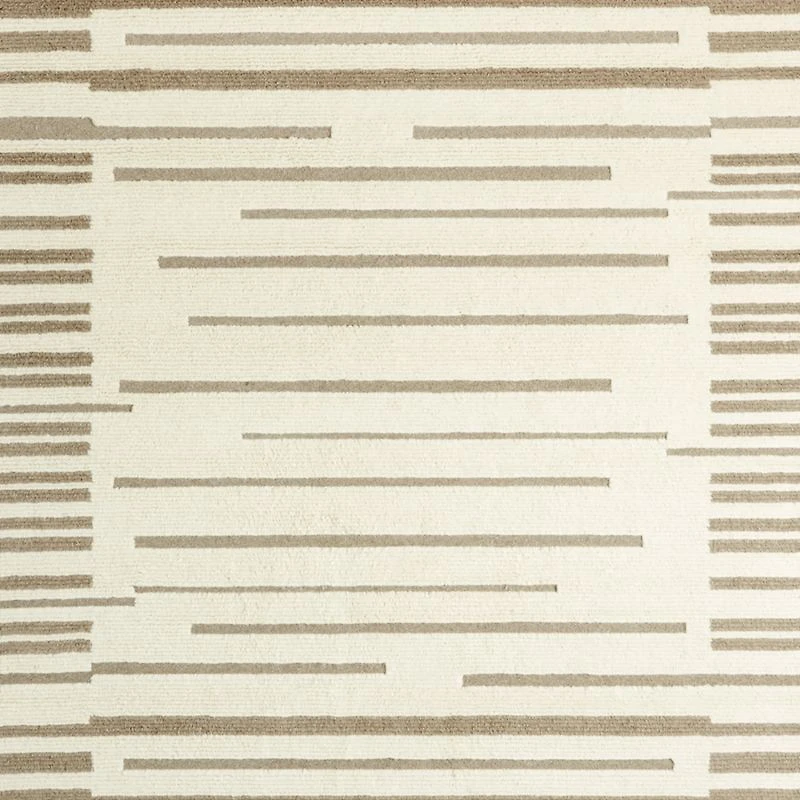 Cardrona Wool Beige Area Rug 6'x9'