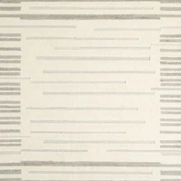 Cardrona Wool Silver Grey Area Rug 9'x12'