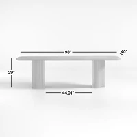 Carena 98" Dining Table