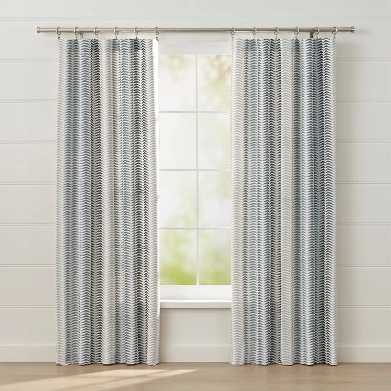 Carmelo Patterned Curtain Panel 50"x84"