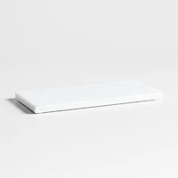 Carmen White Marble Vanity Tray