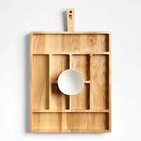 Carson Ash Large Serving Board with Marin Mini Bowl