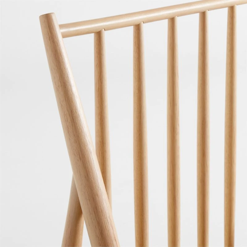 Carson Natural Wood Spindle King Bed