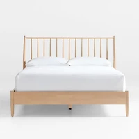 Carson Natural Wood Spindle King Bed