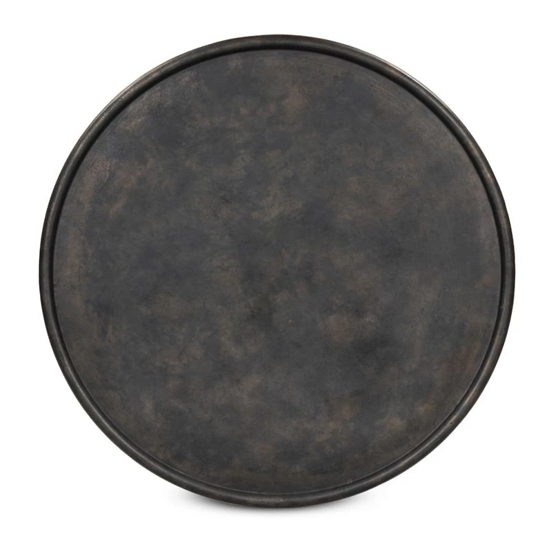 Cary Bronze Aluminum 50" Round Indoor/Outdoor Coffee Table