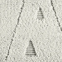 Casablanca Wool Moroccan Ivory Area Rug 8'x10'