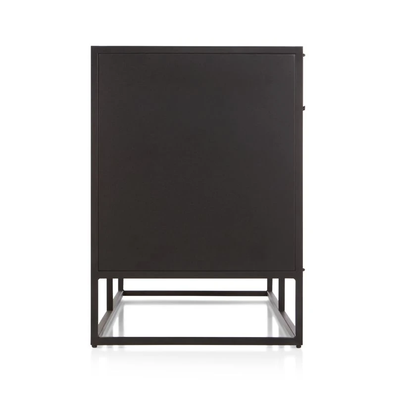 Casement 66" Black Credenza