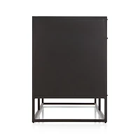 Casement 66" Black Credenza